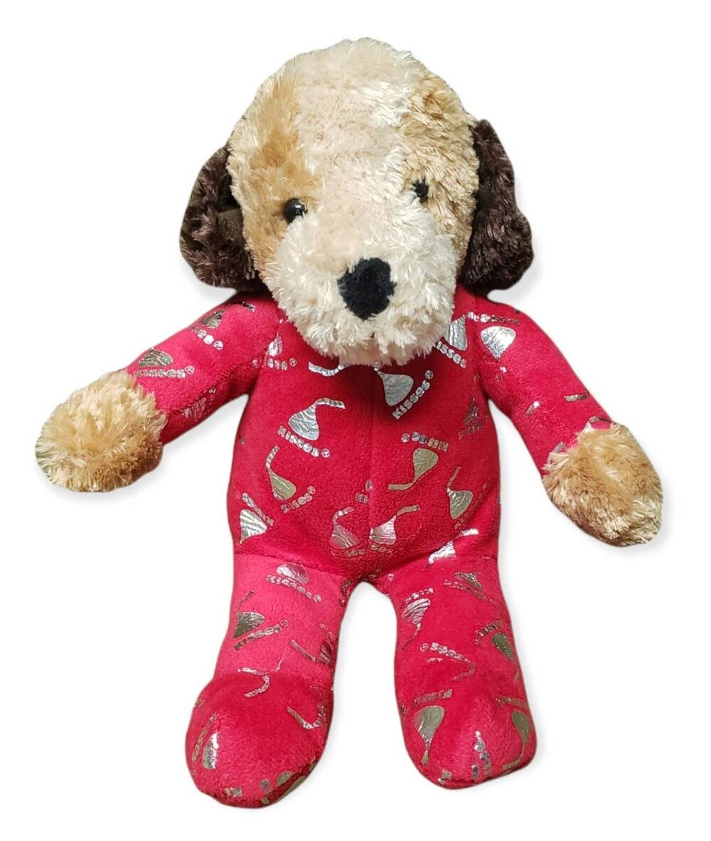 Hershey's Kisses Valentine Puppy Plush Stuffed Plush Animal